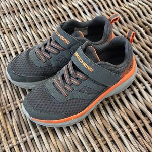 Skechers Kids Sneakers - Black and Orange